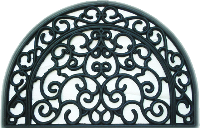 Wrought Iron Rubber Mats